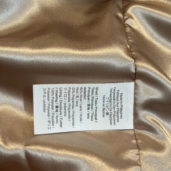 J. Crew Italian Stadium Cloth Coat 4P - Picture 10 of 12